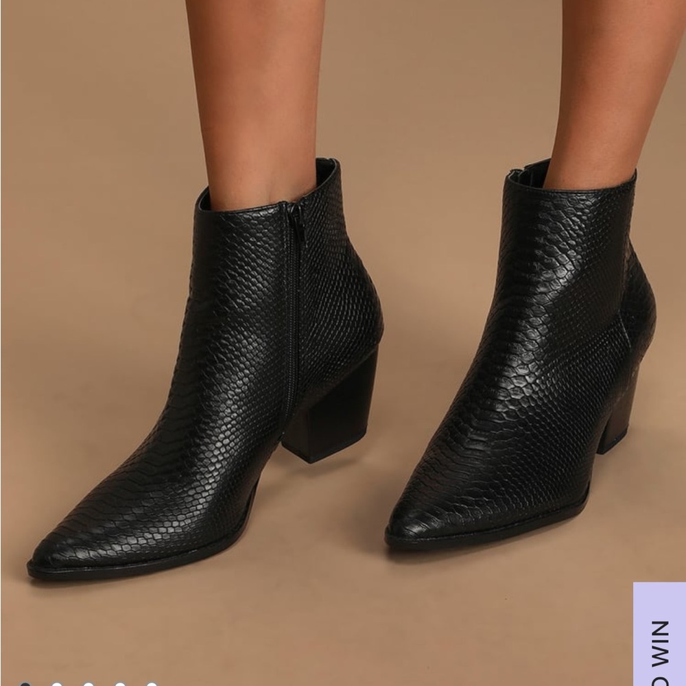 Matisse snake bootie